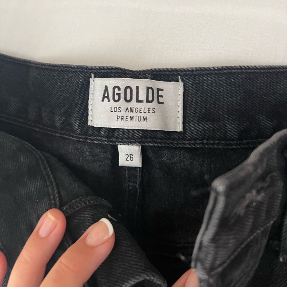 Agolde denim shorts
